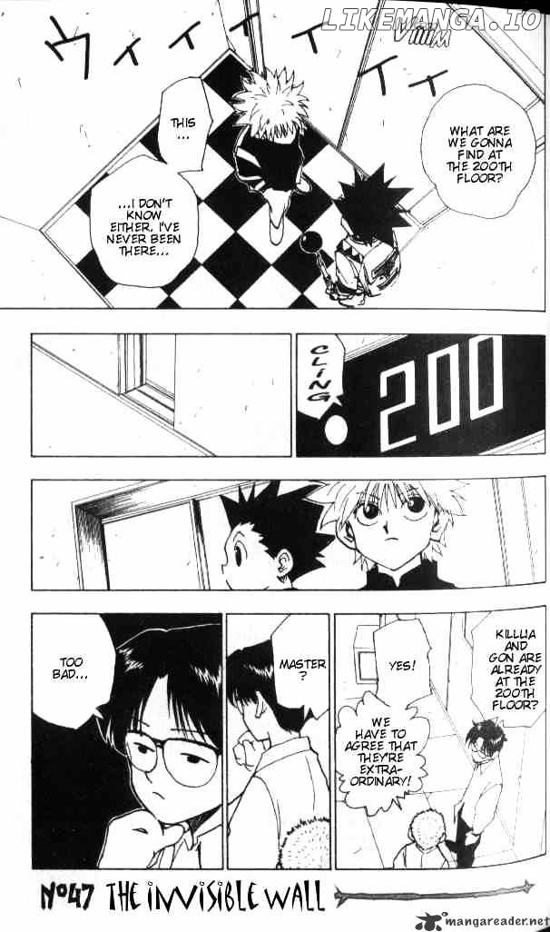 Hunter x Hunter, Chapter 47 image 01